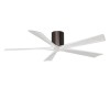 Ventilateur de Plafond Irene-5H 152cm Bronze Huilé Blanc ATLAS FAN IR5H-BB-MWH-60