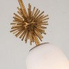 Suspension Staring Doré et opale 40W ELSTEAD LIGHTING STARING-MP-DG-OPAL