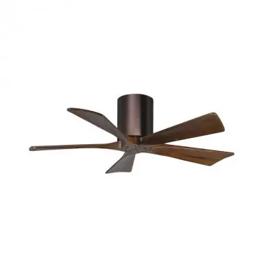 Ventilateur de Plafond Irene-5H 106cm Bronze Noyer MAT_IR5H-BB-WA-42 IR5H-BB-WA-42 Ventilateur de Plafond Irene-5H 106cm Bronze Noyer ATLAS FAN IR5H-BB-WA-42