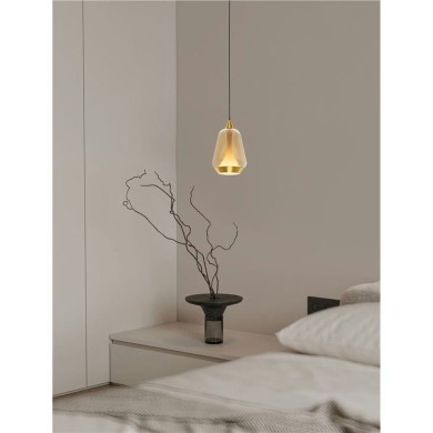 Suspension ALISH 8W LED Noir, or  9416966