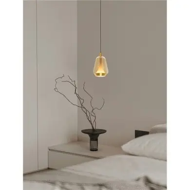 Suspension ALISH 8W LED Noir, or NOVA LUCE 9416966