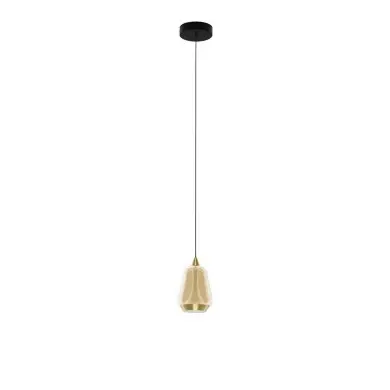 Suspension ALISH 8W LED Noir, or NOVA LUCE 9416966