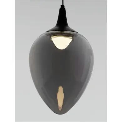 Suspension NALI 6W LED Noir, fumé NOVA LUCE 9416971