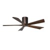 Ventilateur de Plafond Irene-5H 132cm Bronze Noyer ATLAS FAN IR5H-BB-WA-52