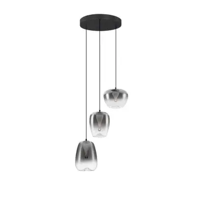Suspension OBLO 10W LED Gris fumé NOVA LUCE 9009176
