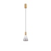 Suspension VOI 8W LED Or, fumé Triangle  9236305