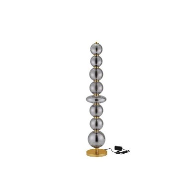 Lampadaire NAVY 37W LED Or, gris  9186984