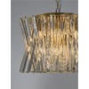 Suspension ESTRELLA 8x5W E14 Lation satiné  9180893