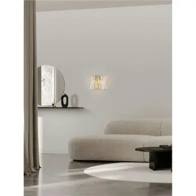 Applique ESTRELLA 5W E14 Lation satiné NOVA LUCE 9180895
