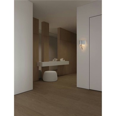 Applique MAGNOLIA 14W E14 Noir, chrome  9824060