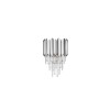 Applique MAGNOLIA 14W E14 Noir, chrome  9824060