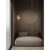 Applique MAGNOLIA 14W E14 Noir, or  9824061