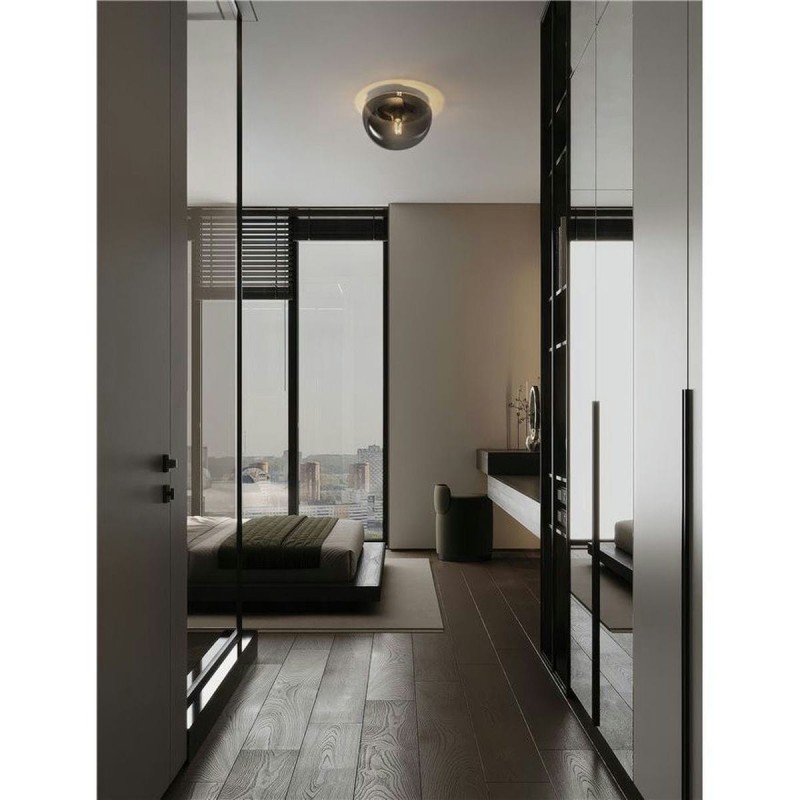 Plafonnier EBONY 12W E27 Noir D31,5 NL_9236501 9236501 Plafonnier EBONY 12W E27 Noir D31,5 9236501