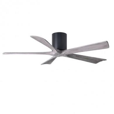 Ventilateur de Plafond Irene-5H 132cm Noir Bois vieilli ATLAS FAN IR5H-BK-BW-52