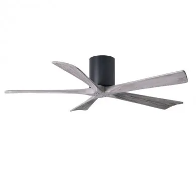 Ventilateur de Plafond Irene-5H 132cm Noir Bois vieilli MAT_IR5H-BK-BW-52 IR5H-BK-BW-52 Ventilateur de Plafond Irene-5H 132cm Noir Bois vieilli ATLAS FAN IR5H-BK-BW-52