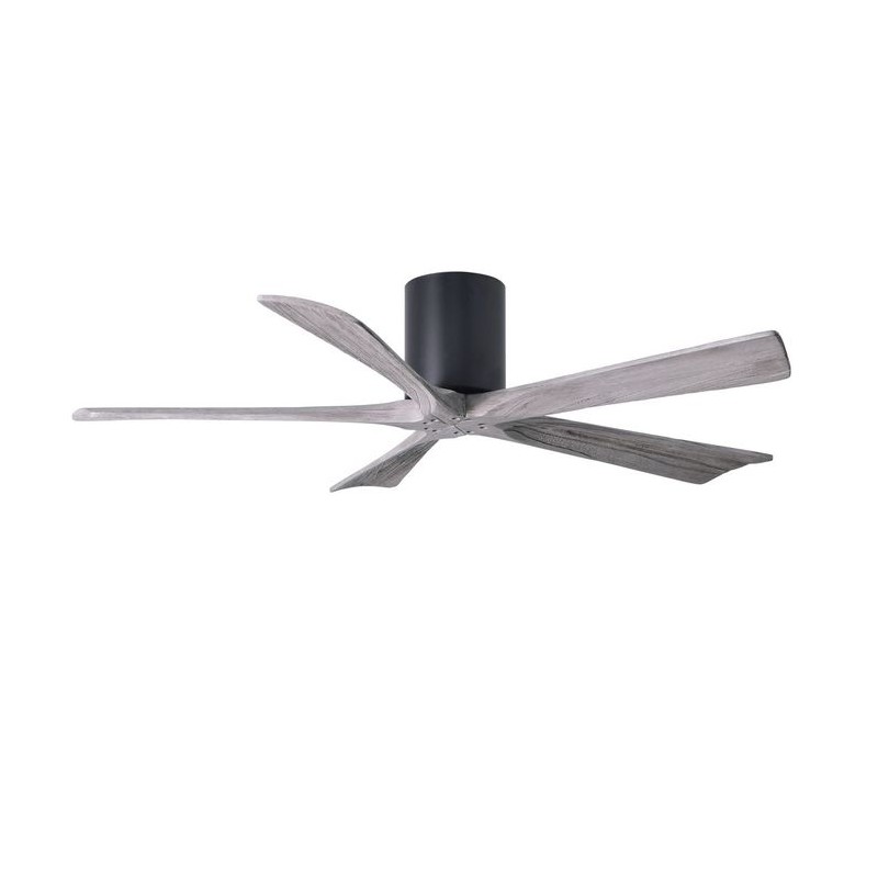 Ventilateur de Plafond Irene-5H 132cm Noir Bois vieilli MAT_IR5H-BK-BW-52 IR5H-BK-BW-52 Ventilateur de Plafond Irene-5H 132cm Noir Bois vieilli ATLAS FAN IR5H-BK-BW-52