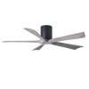 Ventilateur de Plafond Irene-5H 132cm Noir Bois vieilli ATLAS FAN IR5H-BK-BW-52