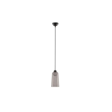 Suspension DIONE 5W LED Noir, gris fumé D10  9695270