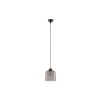 Suspension DIONE 5W LED Noir, gris fumé D14  9695271