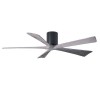 Ventilateur de Plafond Irene-5H 152cm Noir Bois vieilli ATLAS FAN IR5H-BK-BW-60