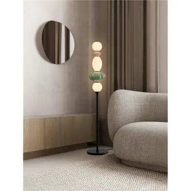 Lampadaire ONETA 19W LED Rose, vert NOVA LUCE 9009160