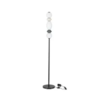 Lampadaire PALLINA 16W LED Gris sombre, gris clair, opale NOVA LUCE 9009309