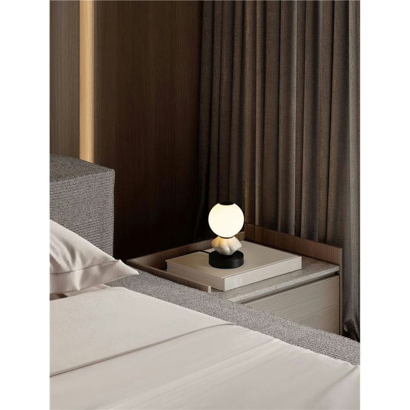Lampe PALLINA 6W LED Gris clair, opale NL_9009307 9009307 Lampe PALLINA 6W LED Gris clair, opale 9009307