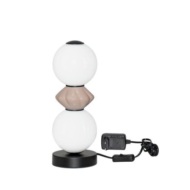 Lampe PALLINA 12W LED Moca, opale  9009308