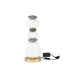 Lampe PALO 23W LED Marron foncé, bleu gris  9009207
