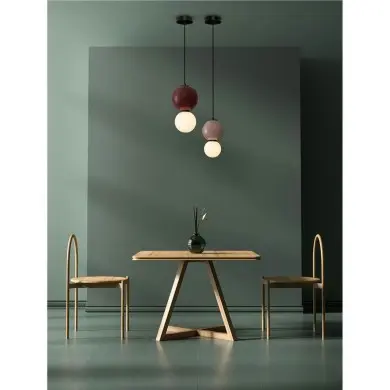 Suspension NOESIS 6W LED Bordeaux NOVA LUCE 9009195