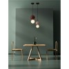 Suspension NOESIS 6W LED Bordeaux  9009195