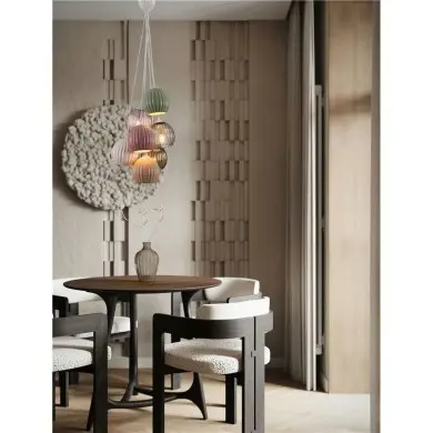 Suspension MELINE 7x5W E14 multicolor NOVA LUCE 9009164