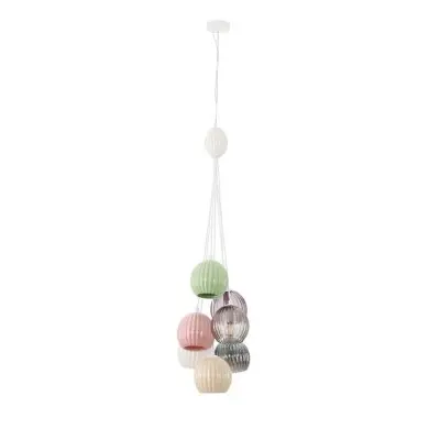 Suspension MELINE 7x5W E14 multicolor NOVA LUCE 9009164