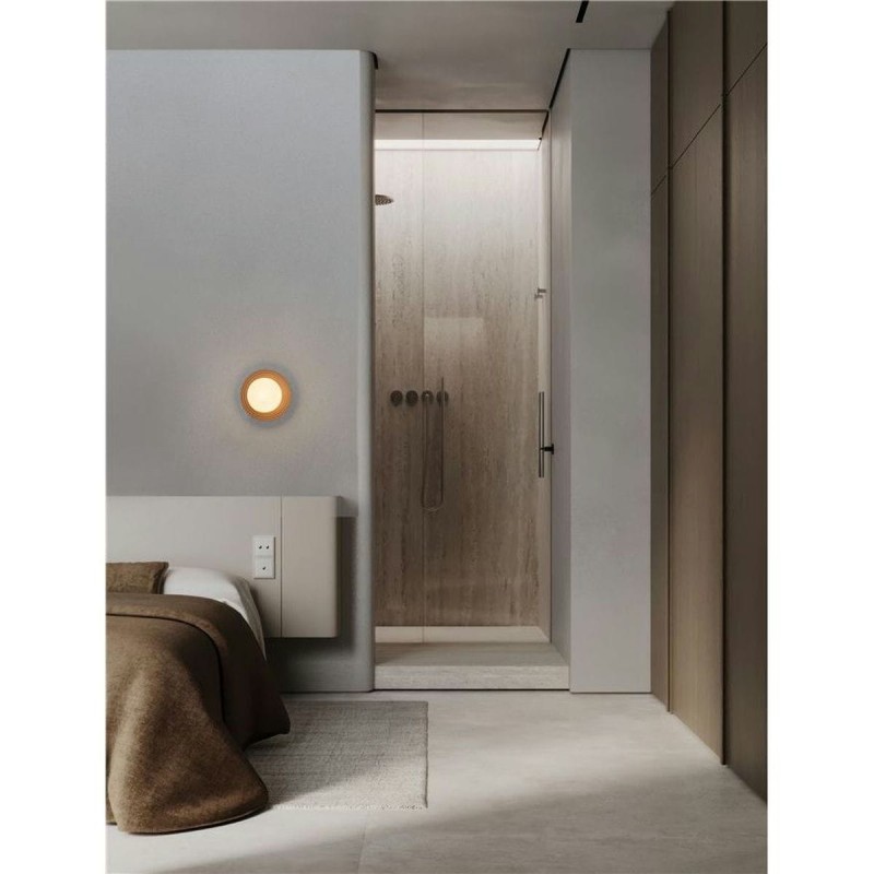 Applique Salle de bain ORBIQUE 5W G9 Moca, opale D22  9009210