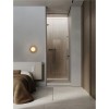 Applique Salle de bain ORBIQUE 5W G9 Moca, opale D22  9009210