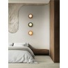 Applique Salle de bain ORBIQUE 5W G9 Caramel, opale D16  9009216