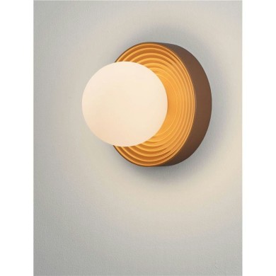 Applique Salle de bain ORBIQUE 5W G9 Caramel, opale D22  9009212