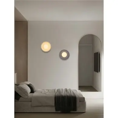 Applique PETEL 5W G9 Gris, bleu, opale NOVA LUCE 9009219