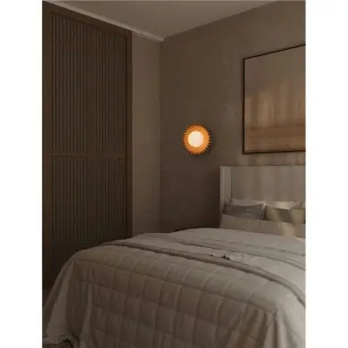 Applique PETEL 5W G9 Caramel, opale NOVA LUCE 9009220