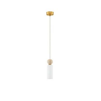 Suspension FILOMENA 5W G9 Pierre, opale  9019784