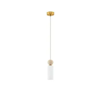 Suspension FILOMENA 5W G9 Pierre, opale NOVA LUCE 9019784
