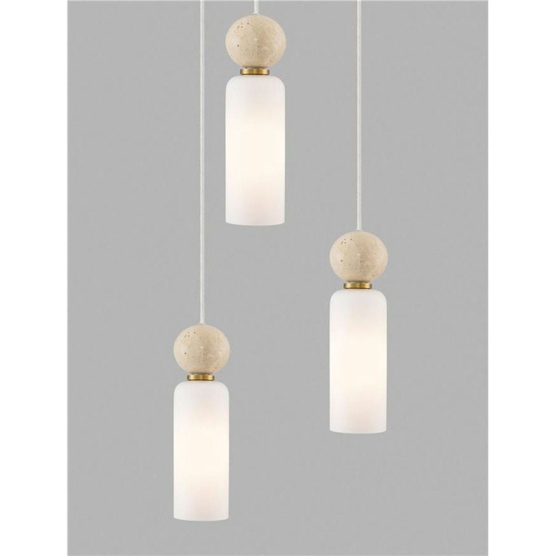 Suspension FILOMENA 3x5W G9 Pierre, opale NL_9019785 9019785 Suspension FILOMENA 3x5W G9 Pierre, opale 9019785