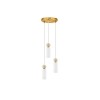 Suspension FILOMENA 3x5W G9 Pierre, opale  9019785