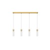 Suspension FILOMENA 4x5W G9 Pierre, opale  9019786