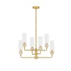Suspension FILOMENA 6x5W G9 Pierre, opale  9019787