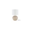 Lampe MIZU 12W E27 Crème, blanc  9919102