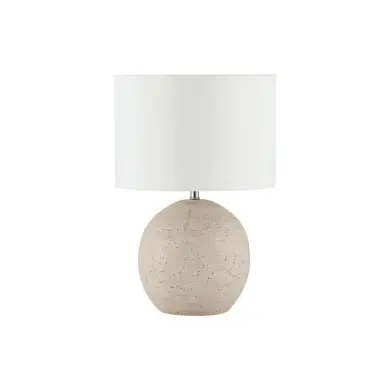 Lampe NAGOMI 12W E27 Céramique beige vieilli NOVA LUCE 9001068