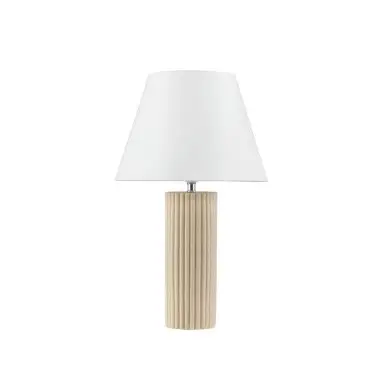 Lampe BACCO 12W E27 Céramique beige vieilli NOVA LUCE 9001062
