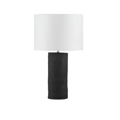 Lampe NORR 12W E27 Noir, abat-jour en tissu NL_9001064 9001064 Lampe NORR 12W E27 Noir, abat-jour en tissu NOVA LUCE 9001064