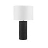 Lampe NORR 12W E27 Noir, abat-jour en tissu  9001064